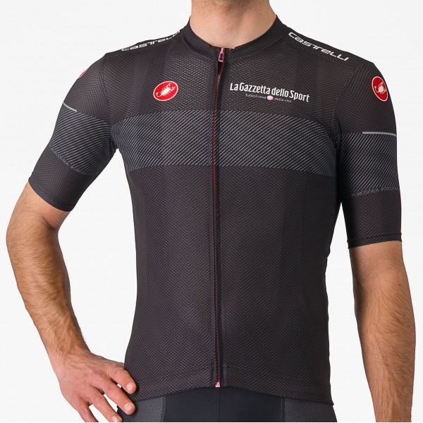 Abbigliamento Uomo Maglia Nera Classifica Giro d'Italia 2024