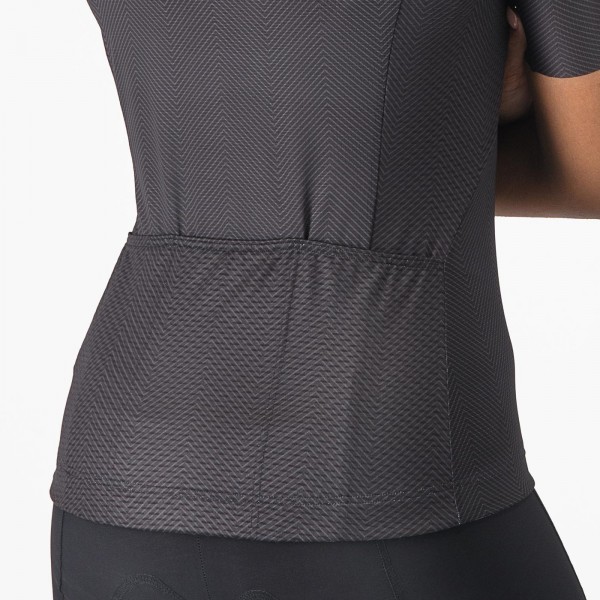 Abbigliamento donna Maglia nera Giro d'Italia 2024 Competizione
