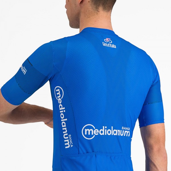 Abbigliamento Uomo Maglia Blu Classifica Giro d'Italia 2024