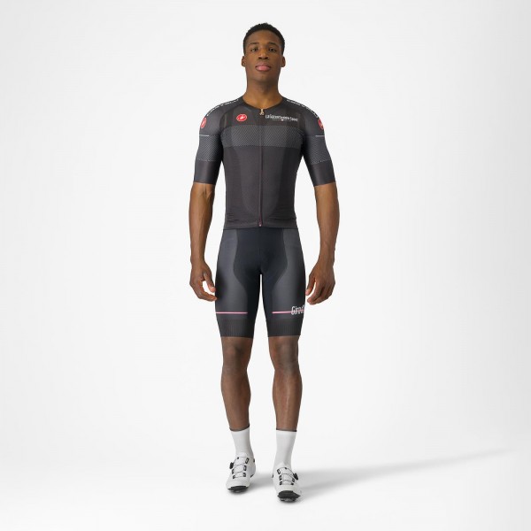 Abbigliamento uomo Maglia da gara nera Giro d'Italia 2024