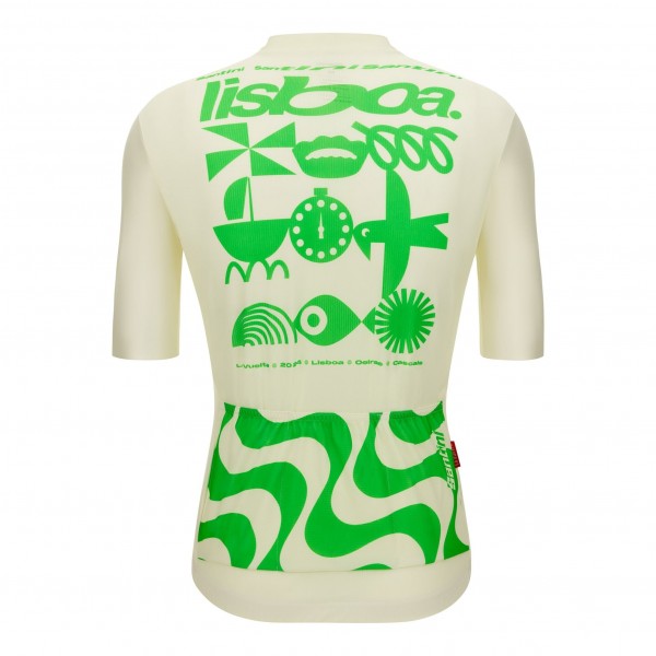 Abbigliamento maschile Santini Vuelta Espana 2024 Maglia-Lisbona