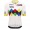 Abbigliamento uomo Santini UCI Gravel World Championship Fiandre 2024 Maglia - Bianco
