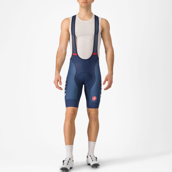 Pantaloncini con bretelle Castelli Italia Competizione da uomo - Parigi 2024