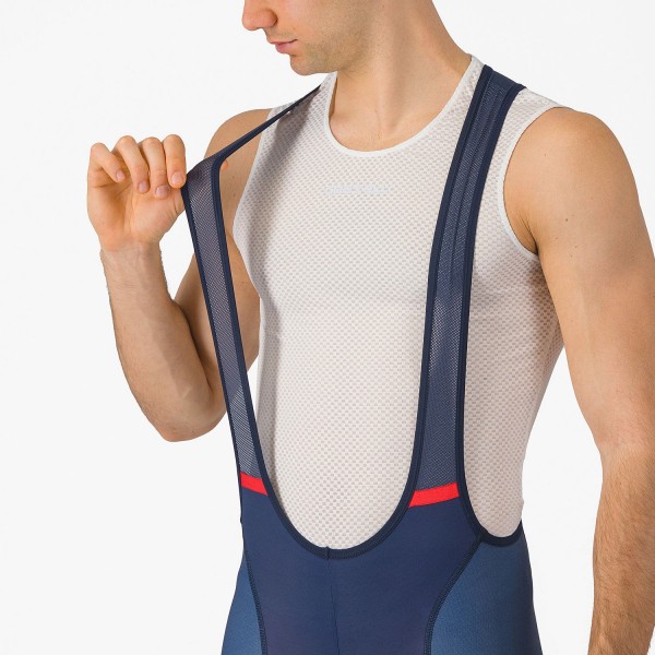 Pantaloncini con bretelle Castelli Italia Competizione da uomo - Parigi 2024