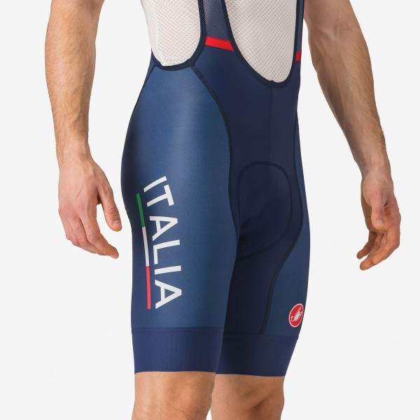Pantaloncini con bretelle Castelli Italia Competizione da uomo - Parigi 2024