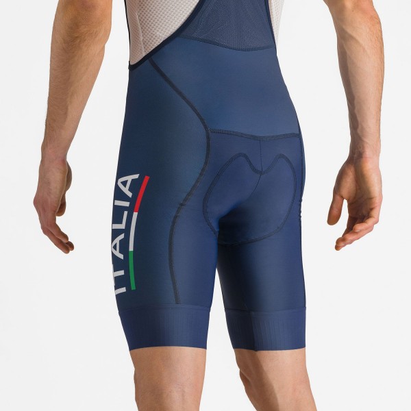 Pantaloncini con bretelle Castelli Italia Competizione da uomo - Parigi 2024