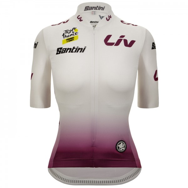 Abbigliamento Donna: T-shirt Bianca Tour de France 2024