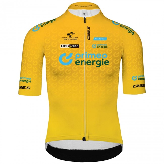 Maglia Q36.5 Tour de Suisse 2024 Gregarius Pro da uomo - Leader Maglia Q36.5 Tour de Suisse 2024 Gregarius Pro da uomo - Leader