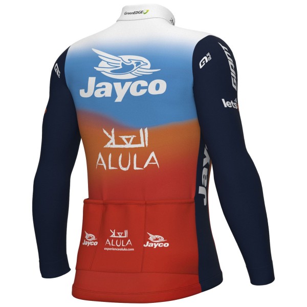 Abbigliamento uomo Maglia a maniche lunghe Ale Team Jayco Alula 2024