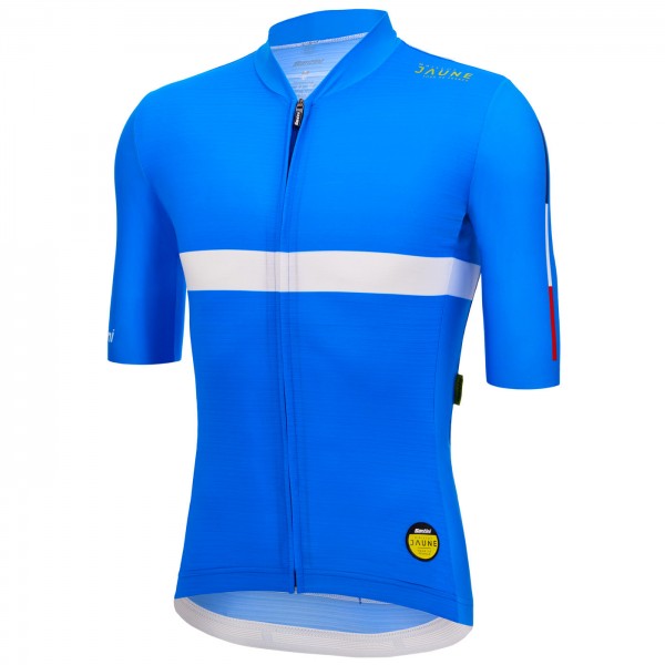 Abbigliamento Uomo Santini Tour de France 2024 Maglia Bonnet