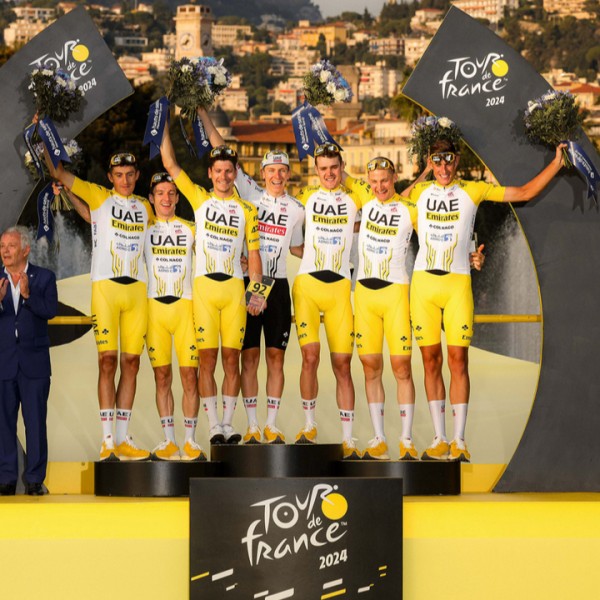 Abbigliamento uomo Maglia Pissei Team UAE 2024 Tour de France