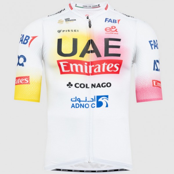 Maglia magistrale Pissei Team UAE 2024 da uomo - Giro e Tour