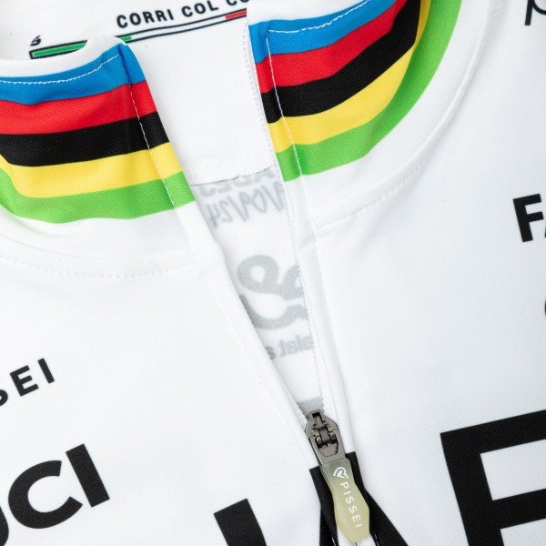 Maglia a maniche lunghe Pissei Team UAE 2024 da uomo - Campione del mondo