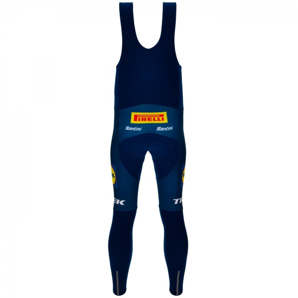 Abbigliamento uomo Salopette lunga Santini Lidl Trek 2024 Pantaloncini