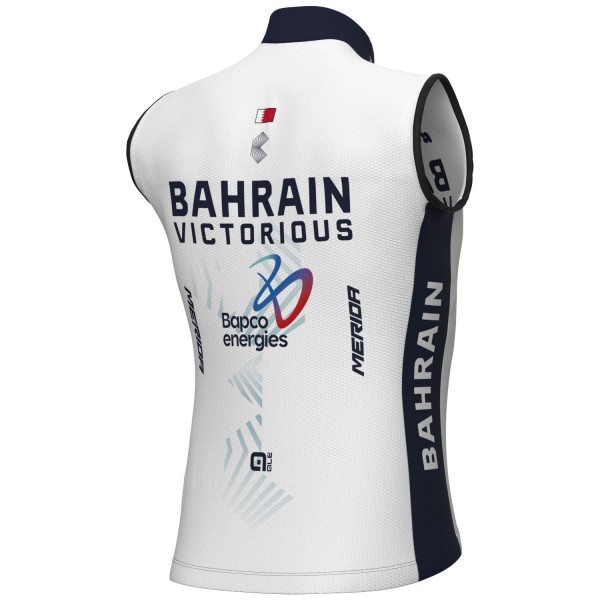 Abbigliamento uomo Gilet antivento Ale Bahrain Victorious 2024