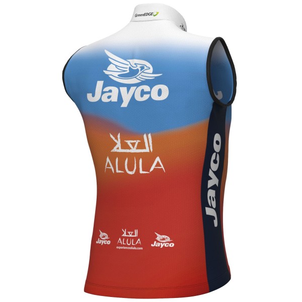 Abbigliamento uomo Gilet antivento Ale Team Jayco Alula 2024