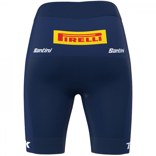 Abbigliamento donna: pantaloncini Santini Lidl Trek 2024 da donna