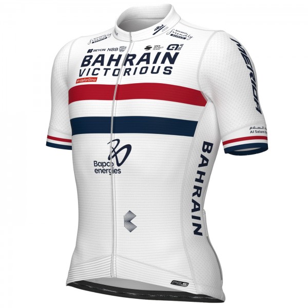 Abbigliamento uomo Maglia Ale Bahrain Victorious 2024 PRS - Campione di Gran Bretagna