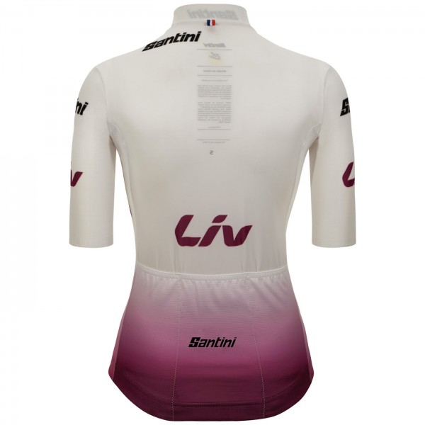 Abbigliamento Donna Tour de France 2024 Fan Line Maglia Bianca Donna