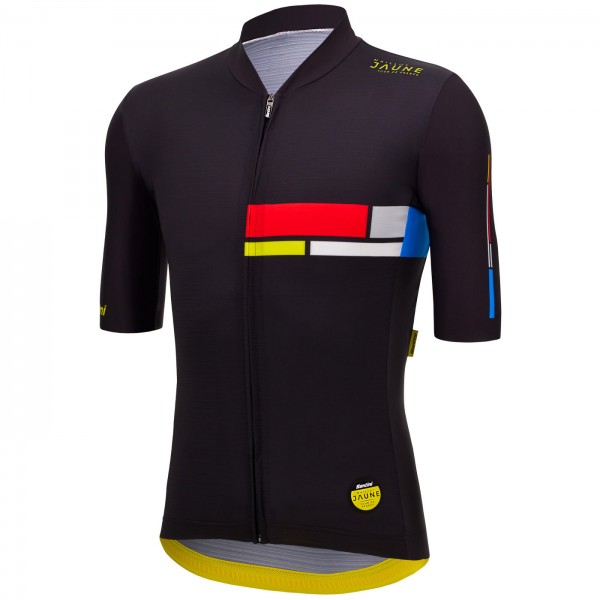 Abbigliamento Uomo Santini Tour de France 2024 Maglia Alpe d'Huez Abbigliamento Uomo Santini Tour de France 2024 Maglia Alpe d'Huez