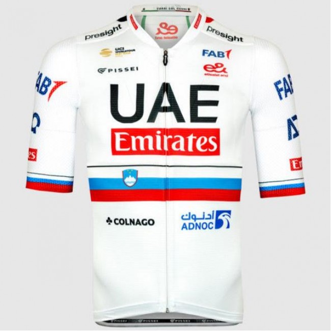Maglia magistrale Pissei Team UAE 2024 da uomo - Campione sloveno