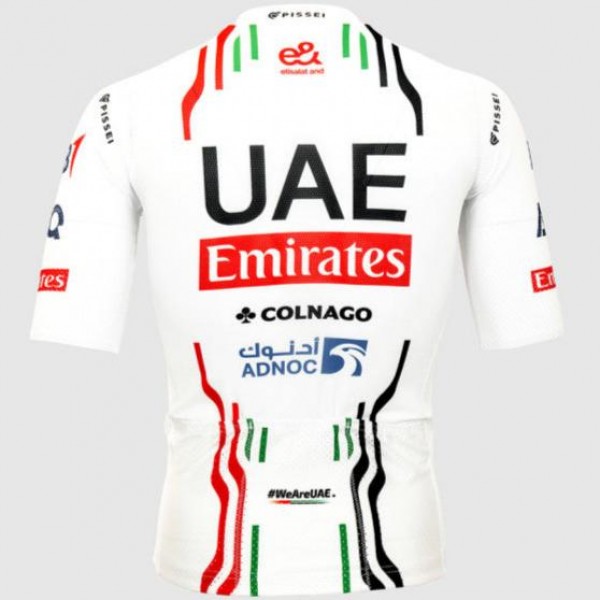 Abbigliamento uomo Team Pissei UAE Maglia Magistrale Ultra 2024 Abbigliamento uomo Team Pissei UAE Maglia Magistrale Ultra 2024