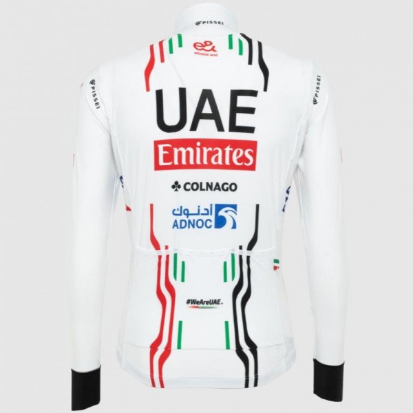 Maglia Pissei Team UAE 2024 da uomo a maniche lunghe