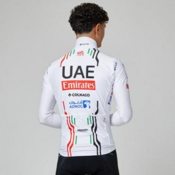 Maglia Pissei Team UAE 2024 da uomo a maniche lunghe