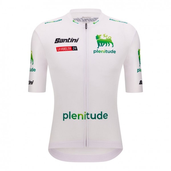 Abbigliamento maschile Vuelta Espana Maglia Bianca 2024