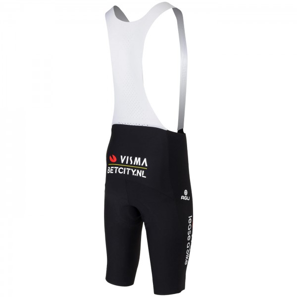 Abbigliamento uomo Pantaloncini con bretelle da ciclismo Agu Team Visma Lease 2024 Premium