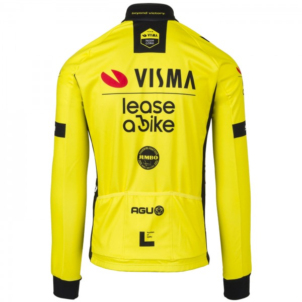 Giacca Agu Team Visma Lease da uomo in bici 2024
