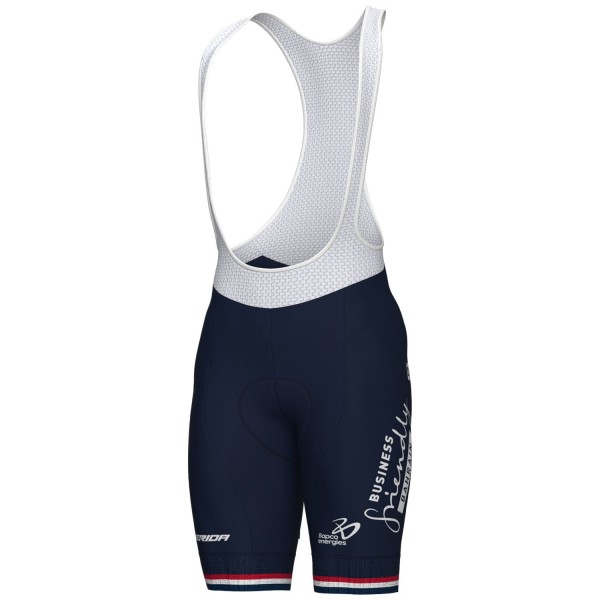 Abbigliamento uomo Pantaloncini con bretelle Ale Bahrain Victorious 2024 - Campione della Gran Bretagna