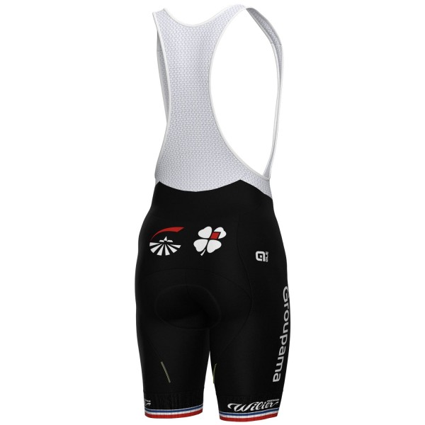 Abbigliamento uomo Pantaloncini con bretelle Ale Groupama FDJ 2024 - Campione di Francia
