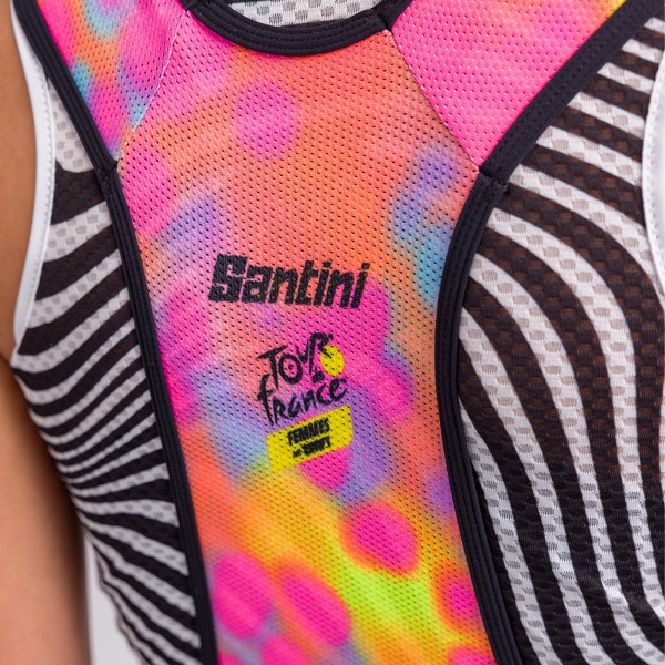 Pantaloncini con bretelle Tour de France donna - Rotterdam
