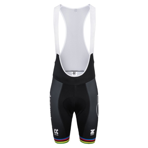 Abbigliamento uomo calzamaglia con bretelle Kalas Alpecin Deceuninck 2024 Elite Black-WC