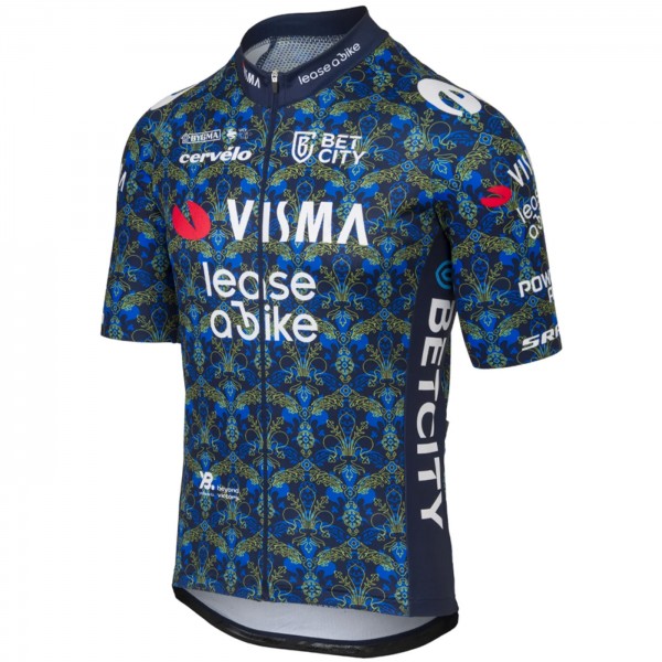 Abbigliamento donna: Maglia Team Visma Lease a Bike 2024 The Renaissance Agu - TDF
