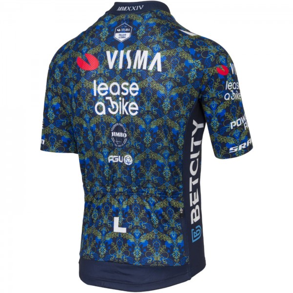 Abbigliamento donna: Maglia Team Visma Lease a Bike 2024 The Renaissance Agu - TDF
