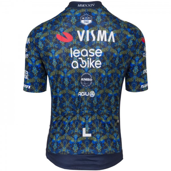 Abbigliamento donna: Maglia Team Visma Lease a Bike 2024 The Renaissance Agu - TDF