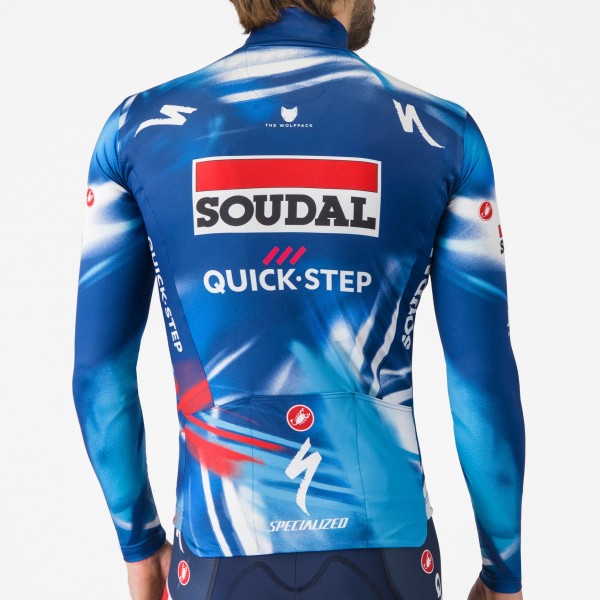 Abbigliamento uomo Maglia a maniche lunghe Castelli Soudal Quick-Step 2025 Pro Thermal Mid