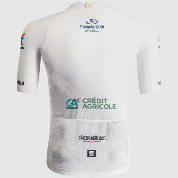 Maglia Sportful Tirreno Adriatico 2025 da uomo - Bianca
