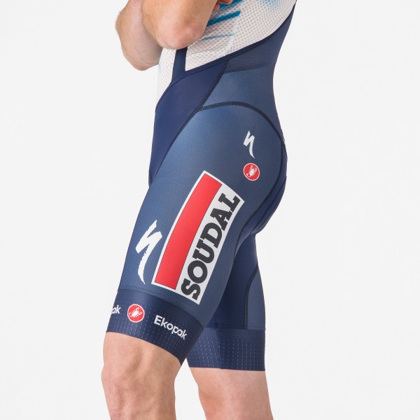 Abbigliamento uomo Calzamaglia corta Castelli Soudal Quick-Step 2024 Competizione Calzamaglia