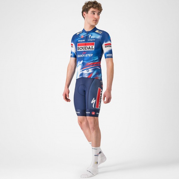 Abbigliamento uomo Calzamaglia corta Castelli Soudal Quick-Step 2024 Competizione Calzamaglia