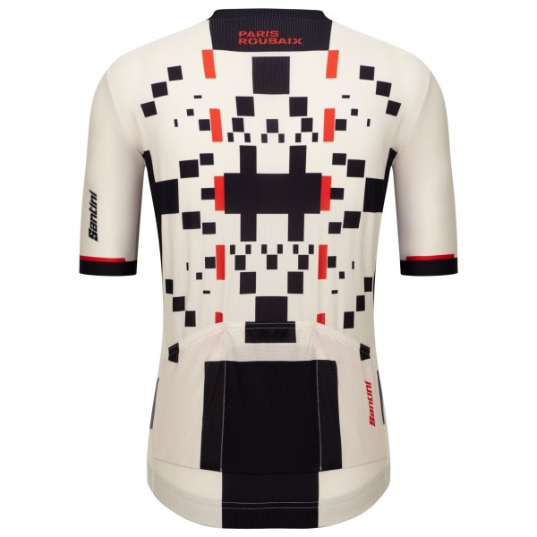 Abbigliamento Uomo Maglia Santini Paris Roubaix 2025 Abbigliamento Uomo Maglia Santini Paris Roubaix 2025