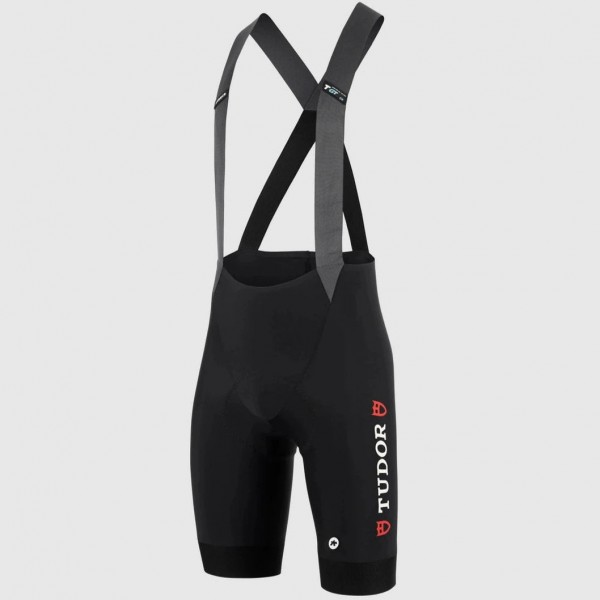 Calzamaglia con bretelle Assos Tudor Pro Cycling Team 2025 C2 Evo da uomo