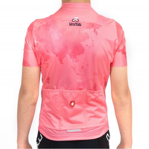 Maglia rosa da uomo Giro d'Italia 2025 Maglia rosa da uomo Giro d'Italia 2025