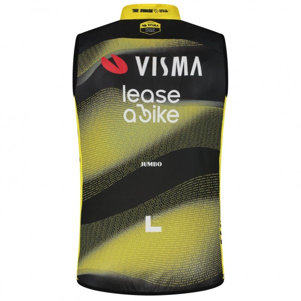 Abbigliamento uomo Gilet Wind The Swarm-TDF Team Visma Lease a Bike 2025