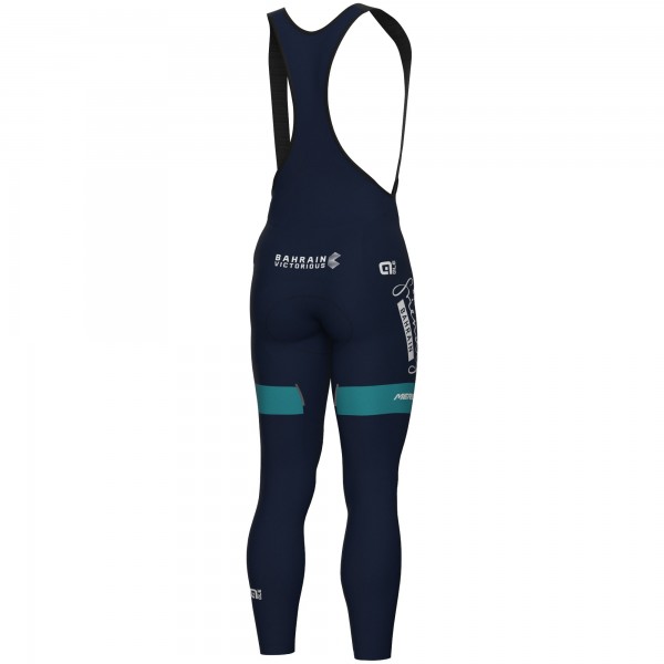 Abbigliamento uomo Calzamaglia lunga con bretelle Ale Bahrain Victorious 2025