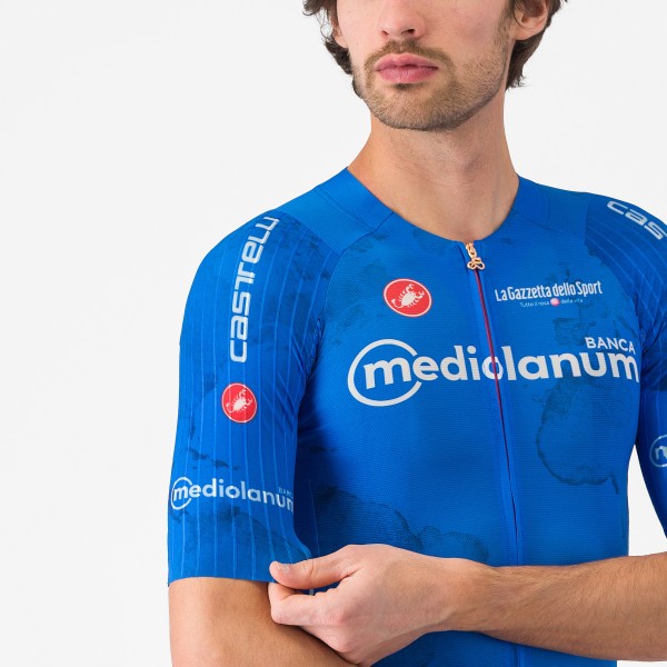 Abbigliamento uomo Maglia Giro d'Italia 2025 Race 8S blu