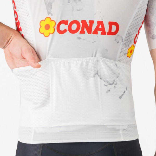 Abbigliamento uomo Maglia Bianca Competizione 3 Giro d'Italia 2025