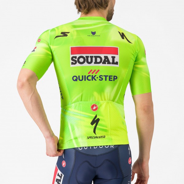 Abbigliamento uomo Maglia Castelli Soudal Quick-Step 2025 Competizione 3 - Visibility 25